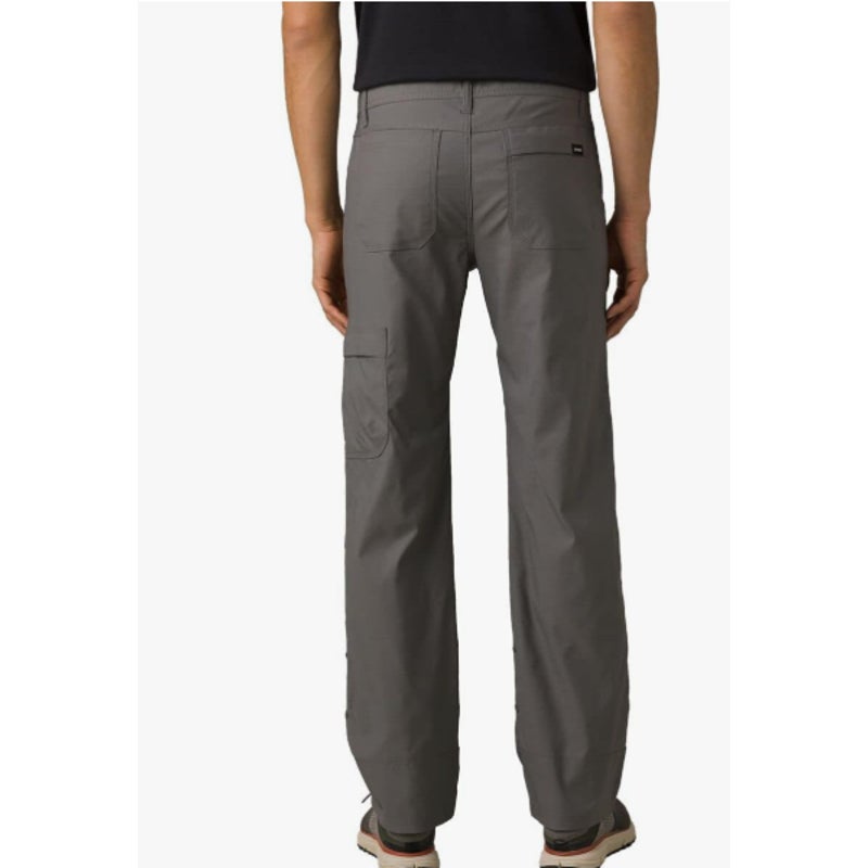 PRANA Men's Stretch Zion Pants II Size 30x34 Gray Slim Fit Water Repellent NWT