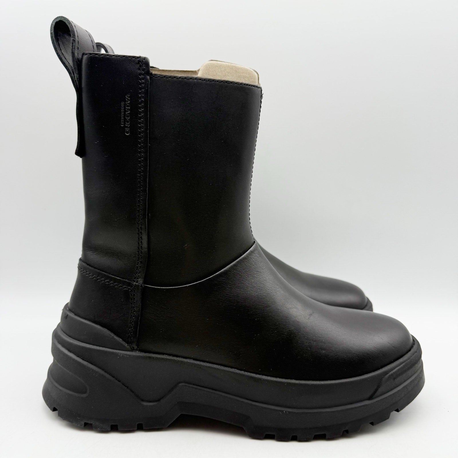 Vagabond Shoemakers Womens Maxime Boots EU 36 US 6 M Black Leather NIB
