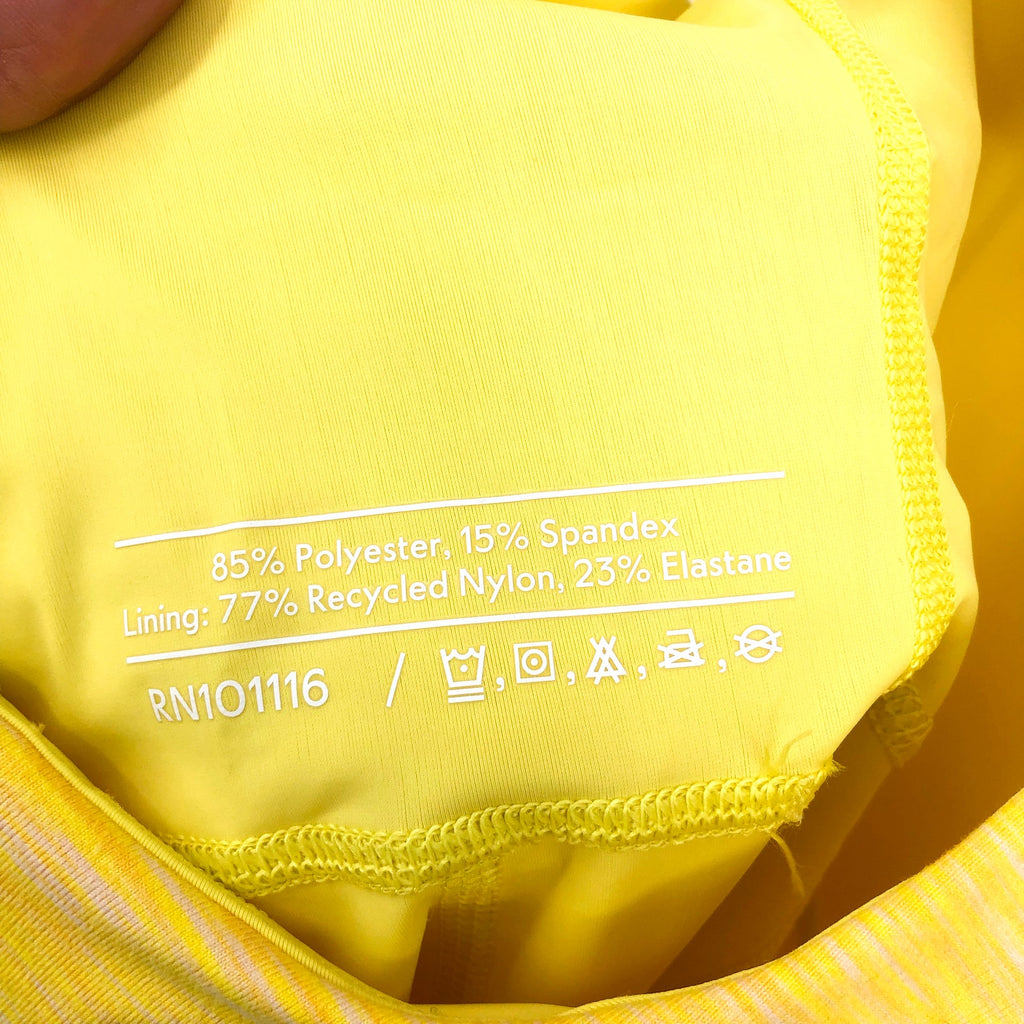 OUTDOOR VOICES Women's Flow Circle Back Dress Small Spring Fling Yellow NWT