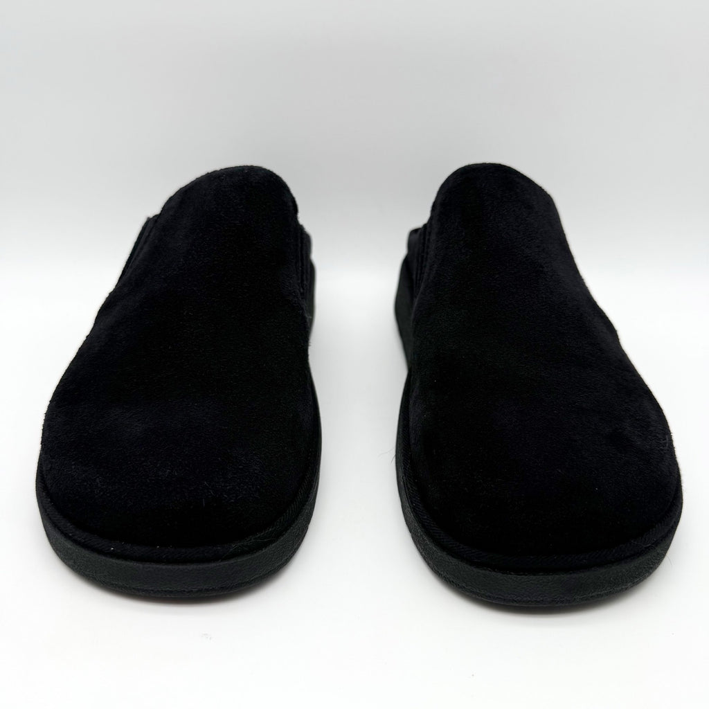 FitFlop Womens Gen-FF Elasticated Mules US 9 EU 41 Black Suede NIB