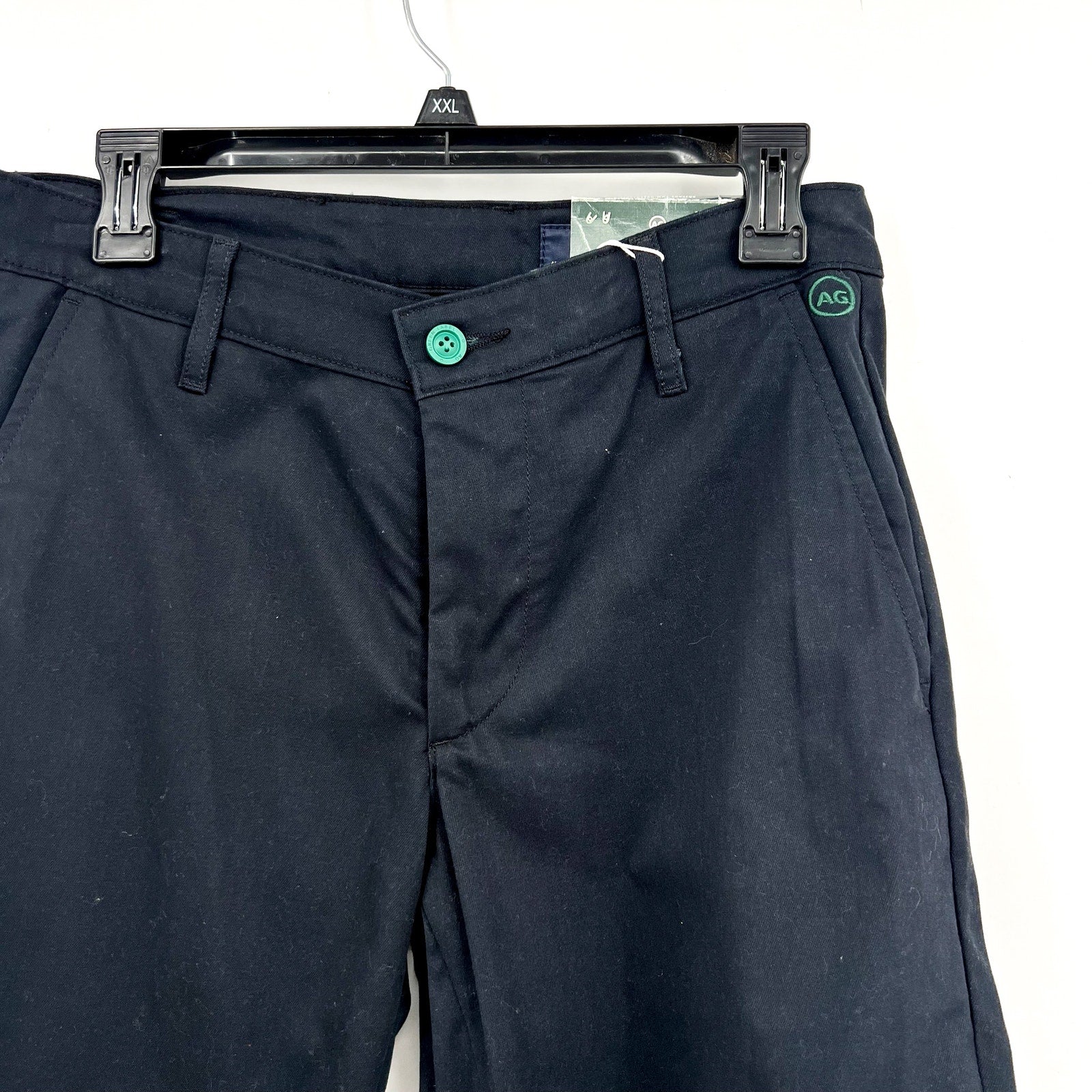 AG ADRIANO GOLDSCHMIED Men's The Canyons Shorts 31R Black Green Label NWT