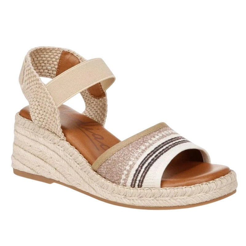 Zodiac Womens Noreen Wedge Sandals US 8.5 EU 39 Tan NWOB