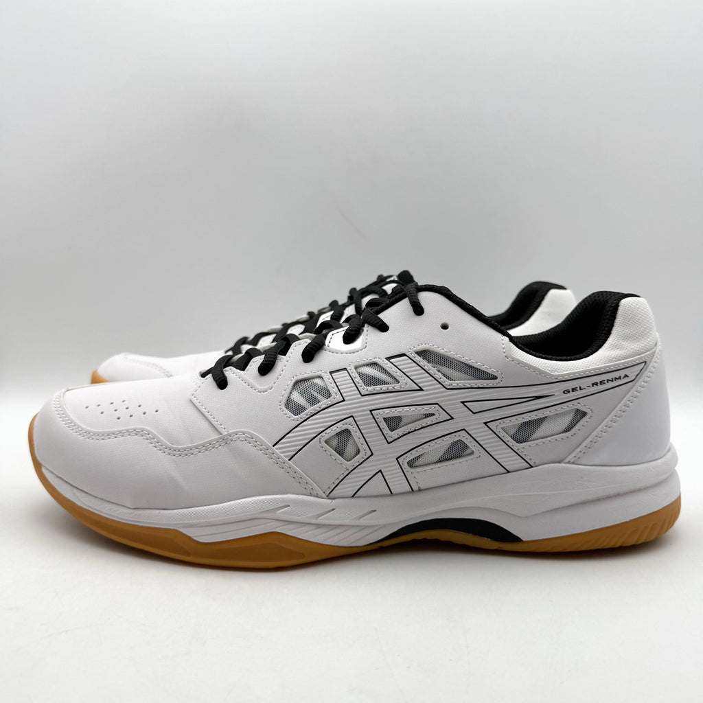 Asics Mens Gel-Renma Pickleball Shoes US 11.5 EU 46 White Black Athletic NIB