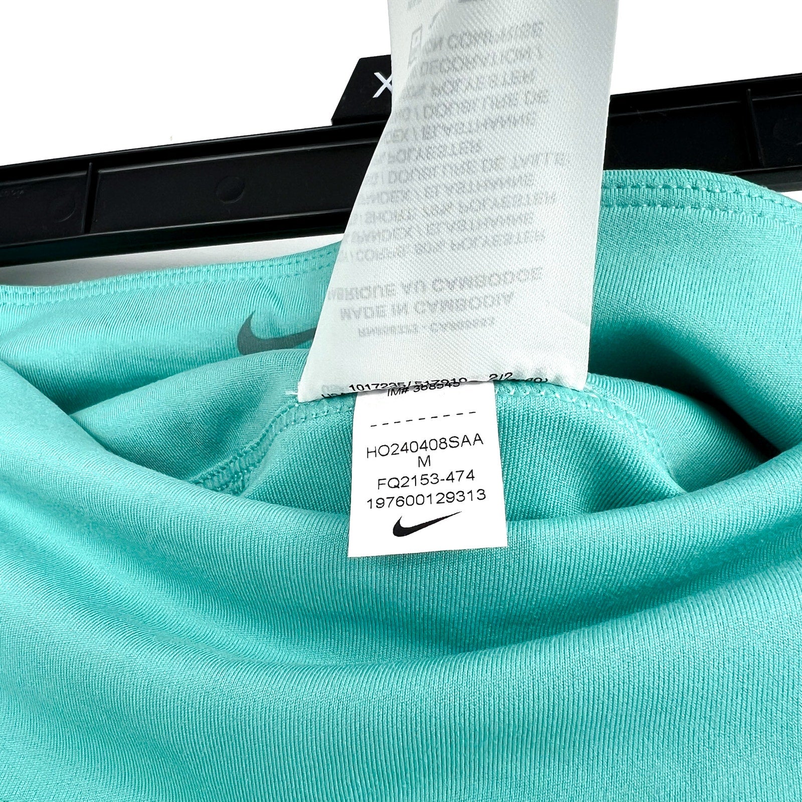 NIKE Women's Dri-Fit  Pleated Tennis Skirt Medium Glacier Blue Print Skort NWT