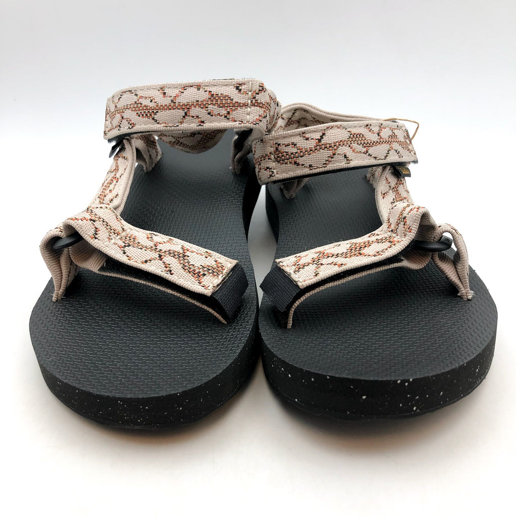 TEVA Womens Original Universal ReLoop Sandals Size 8 EU 38 Natural Black NIB