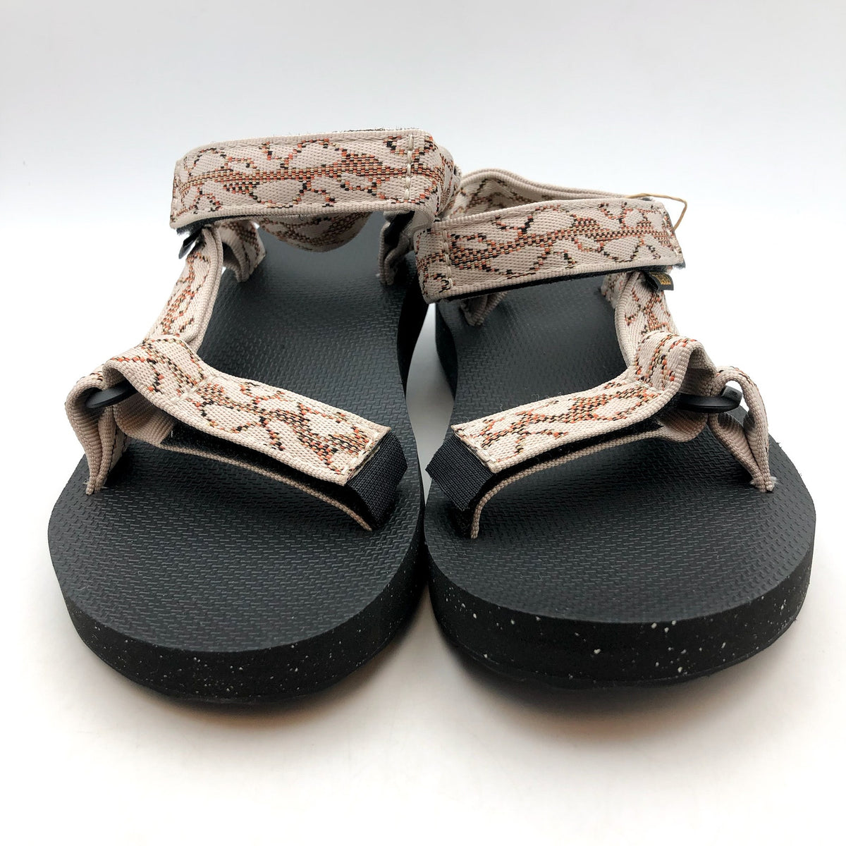 TEVA Womens Original Universal ReLoop Sandals Size 8 EU 38 Natural Black NIB