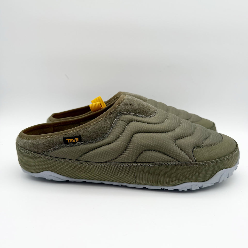 Teva Mens Reember Terrain Outdoor Slipper US 10 EU 43 Green Slip On NIB