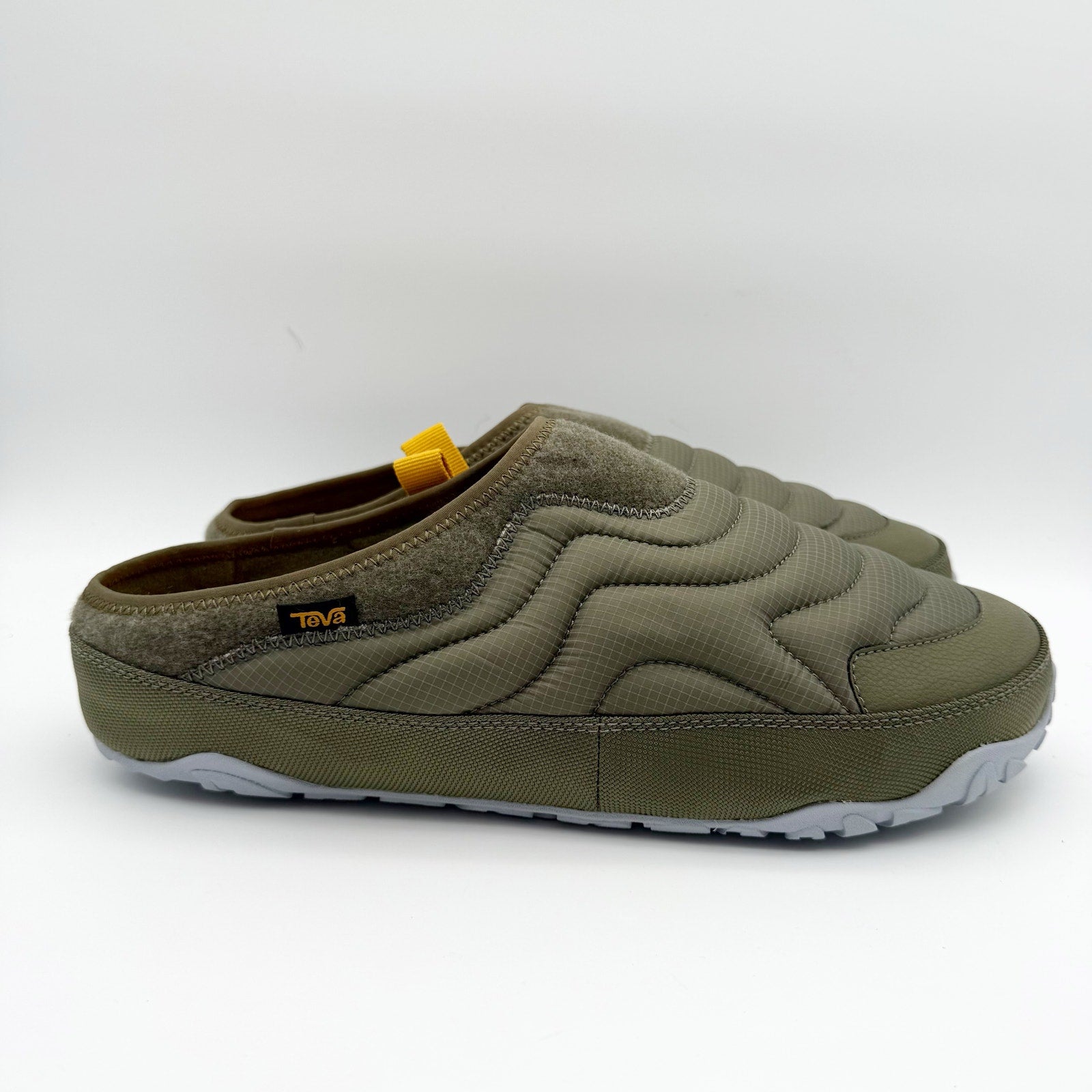Teva Mens Reember Terrain Outdoor Slipper US 10 EU 43 Green Slip On NIB