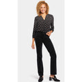 NYDJ Women's Marilyn Straight Jeans Size 0 Black Corduroy Stretch 30" Inseam NWT