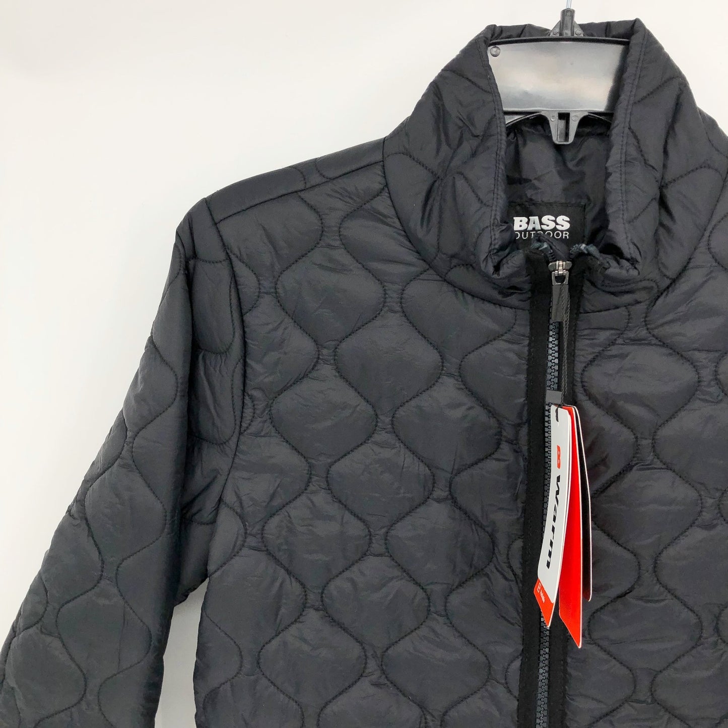 BASS OUTDOOR Women's Olympic Jacket XS Black Packable Quilted Insulated NWT
