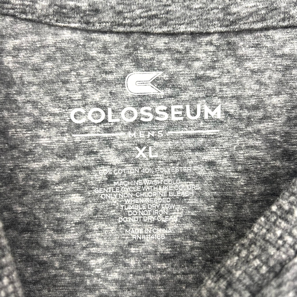 COLOSSEUM Mens Clemson Tigers Long Sleeve Tshirt XL Grey Orange Crewneck NWT