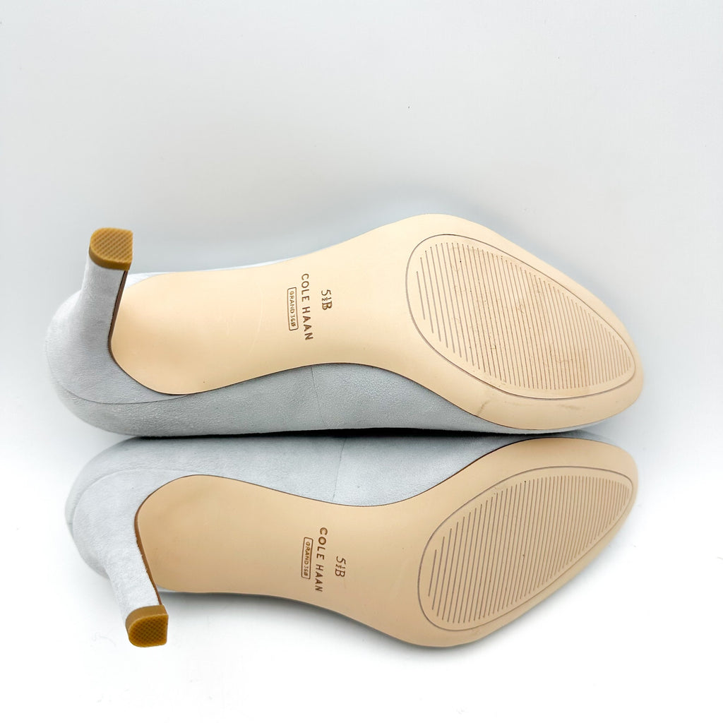 Cole Haan Womens Gabbie Pumps Size 5.5 Light Grey Blue NWOB