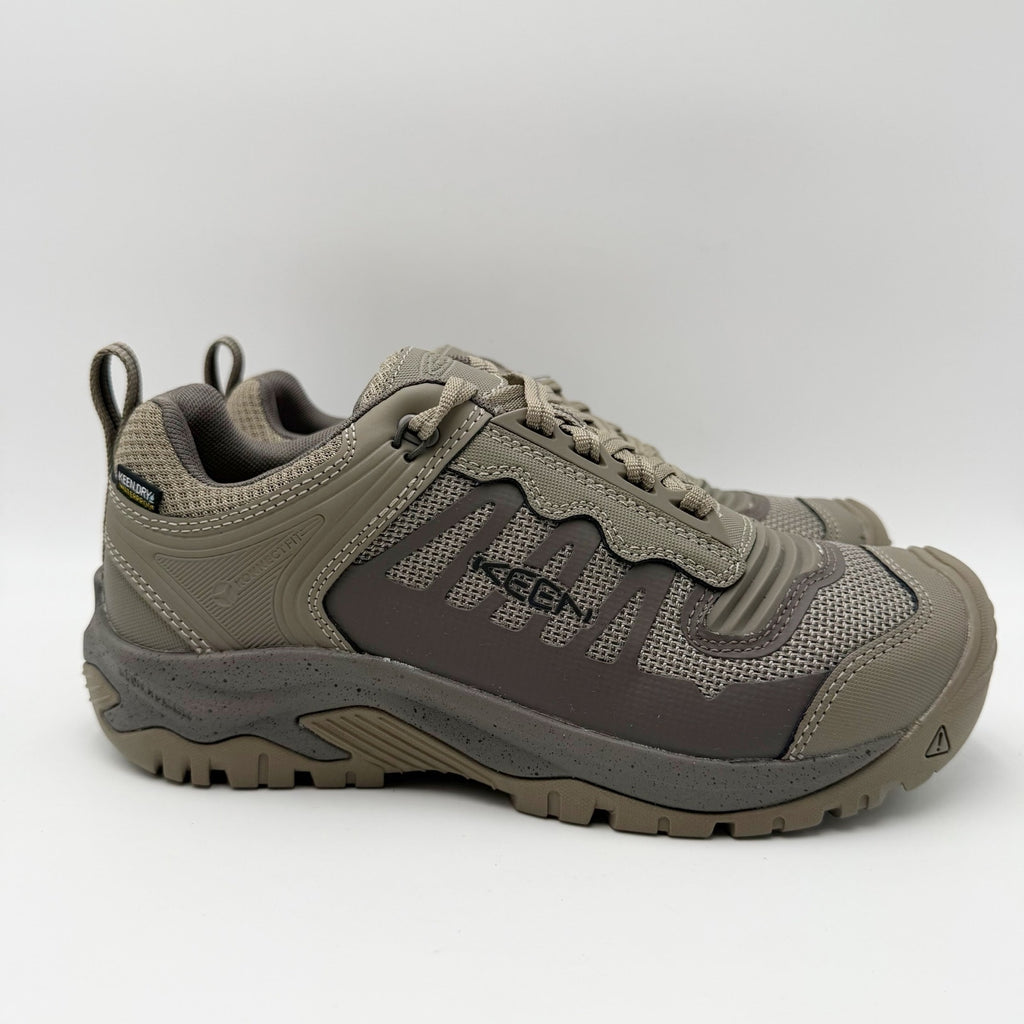 KEEN Utility Mens Reno KBF Work Shoes Size 7.5 Wide Grey Waterproof Soft Toe NIB