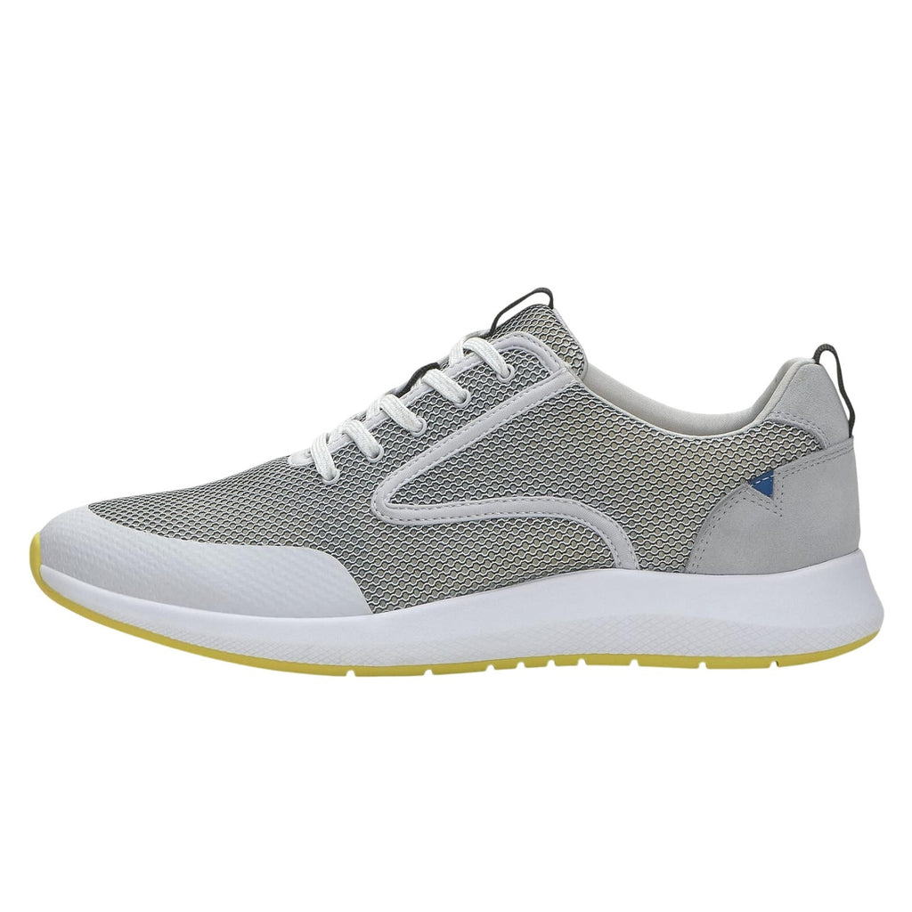 Vince Camuto Mens Emmitt Casual Sneakers US 10.5 M EU 43.5 Grey White NIB
