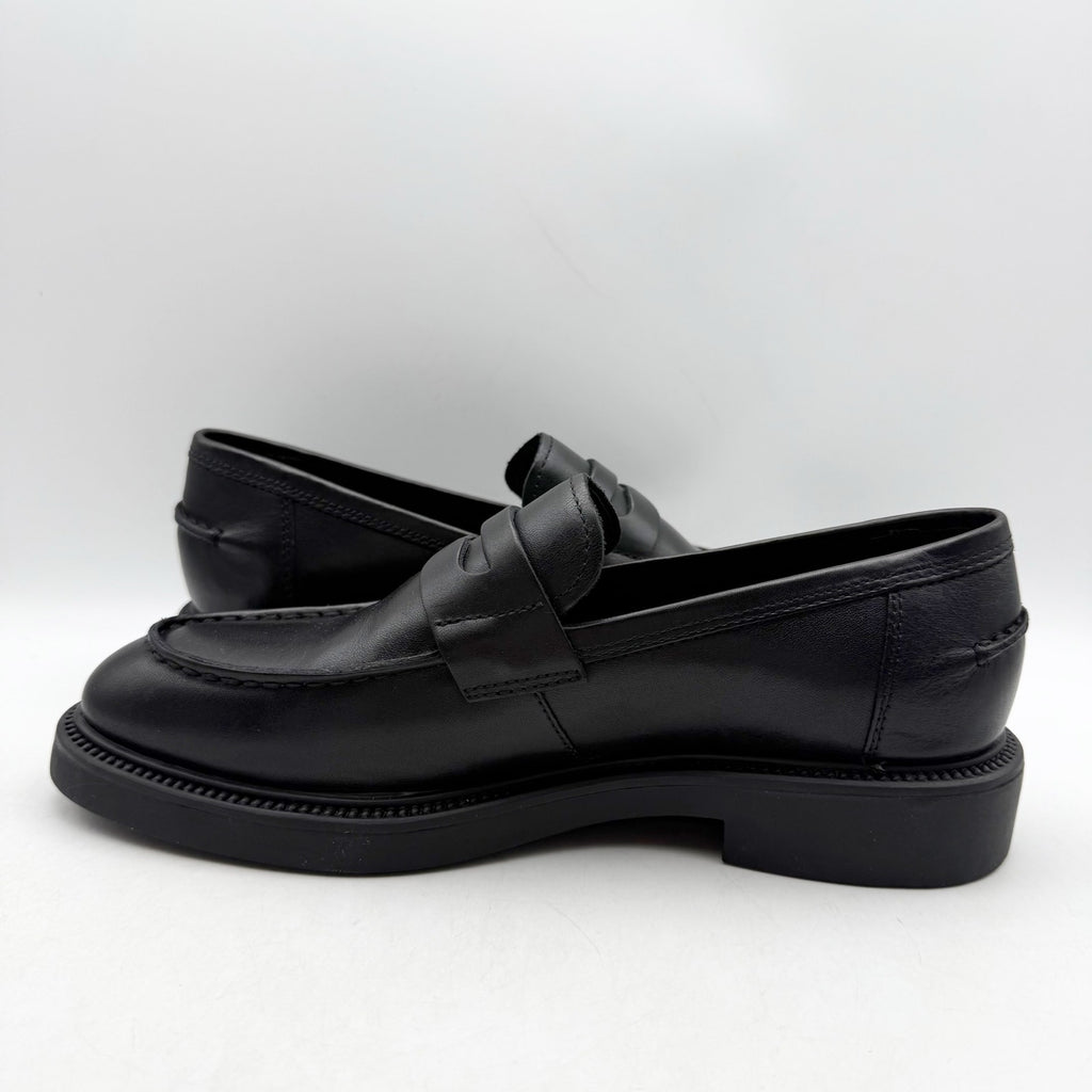 Vagabond Shoemakers Womens Alex Loafers EU 39 US 9 Black Leather NIB