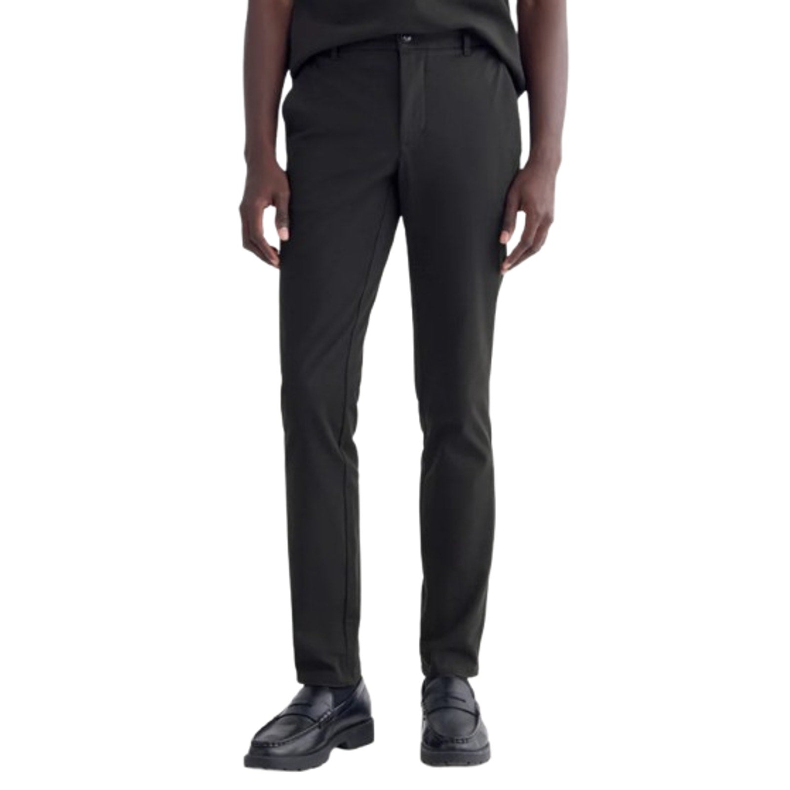 EVERLANE Men's Uniform Performance Chino Pants 31x32 Black Slim Fit NWT