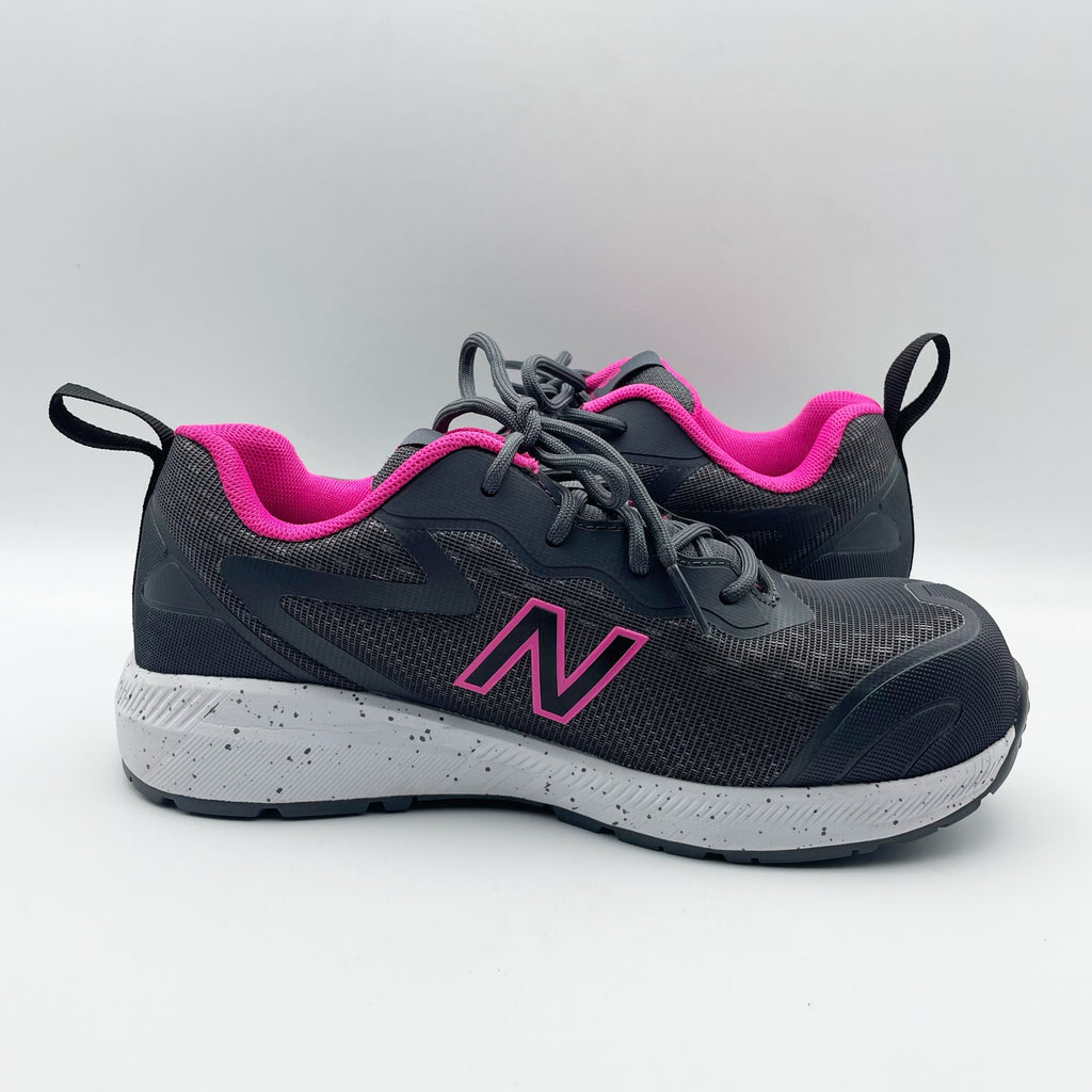 New Balance Womens Logic Work Shoes Size 6.5 Grey Comp Toe EH PR SR Sneakers NIB