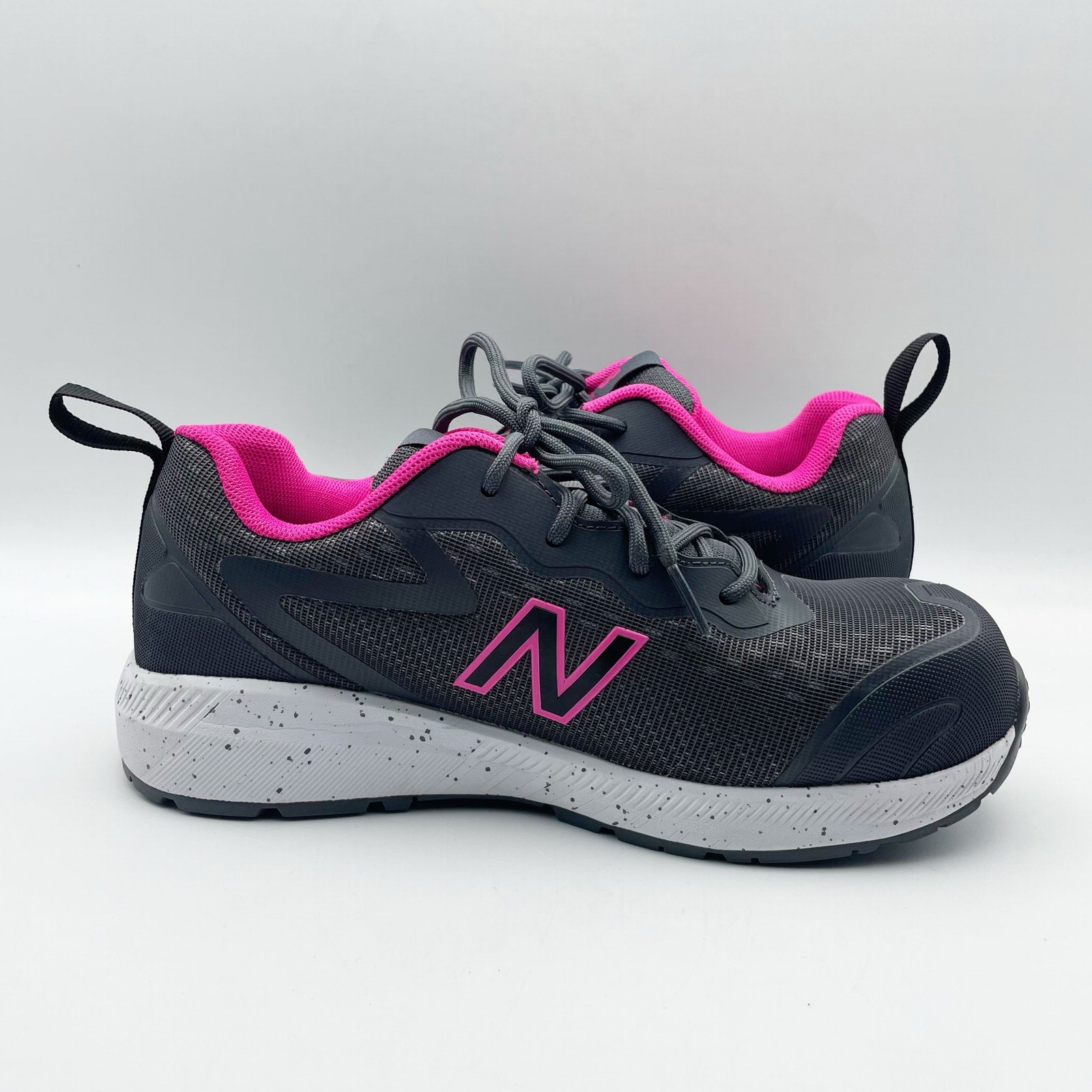 New Balance Womens Logic Work Shoes Size 6.5 Grey Comp Toe EH PR SR Sneakers NIB