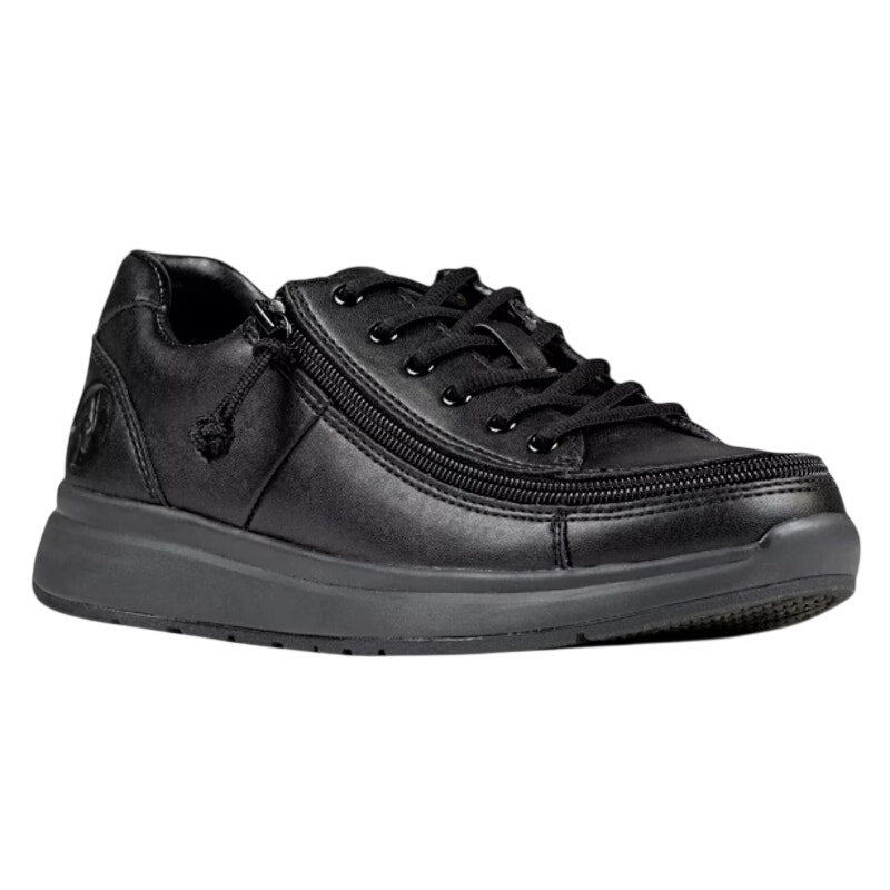 Billy Footwear Womens Work Low Sneakers Size 11 M Black Vegan Leather NWOB