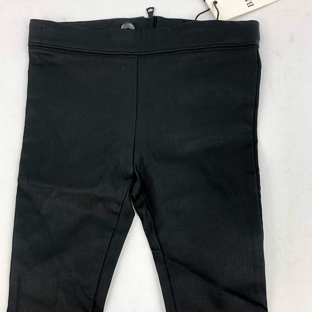 BARDOT JUNIOR Baby Raven Leggings 12-18 Months Black Zipper Back NWT