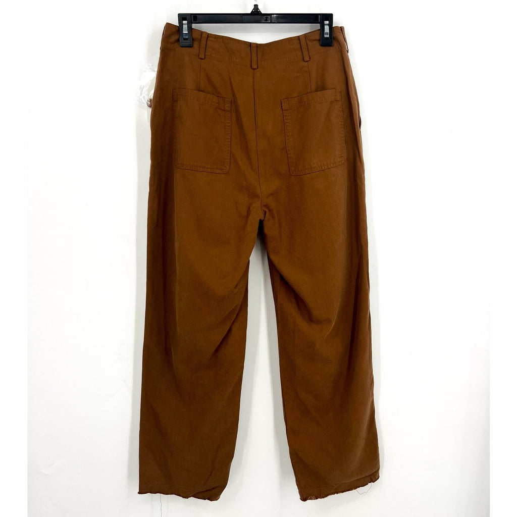 TREASURE AND BOND Womens Utility Cargo Pants Size 4 Brown Cotton Blend NWT