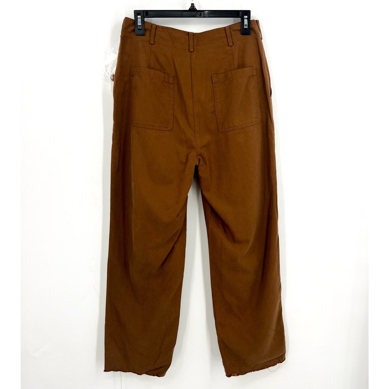 TREASURE AND BOND Womens Utility Cargo Pants Size 4 Brown Cotton Blend NWT