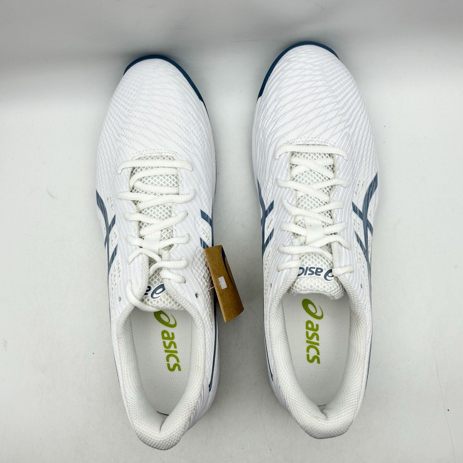 ASICS Mens GEL-Game 9 Athletic Shoes US 10 EU 44 White Blue Tennis Court NWOB
