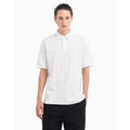 ARMANI EXCHANGE Men's Jacquard Short Sleeve Polo Shirt Large White 1116 NWT