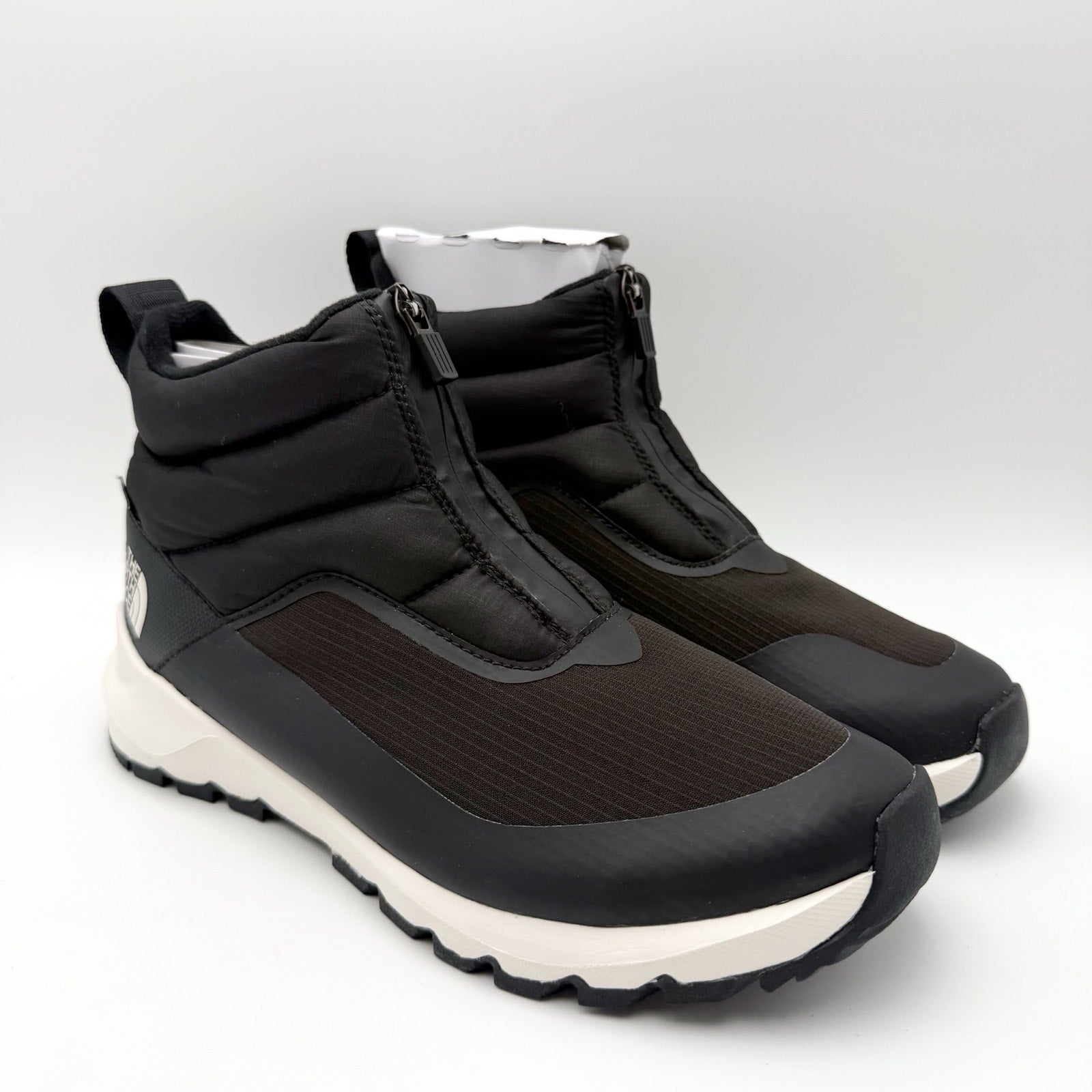THE NORTH FACE Womens Thermoball Progressive Zip Boots US 9 Black OrthoLite NIB