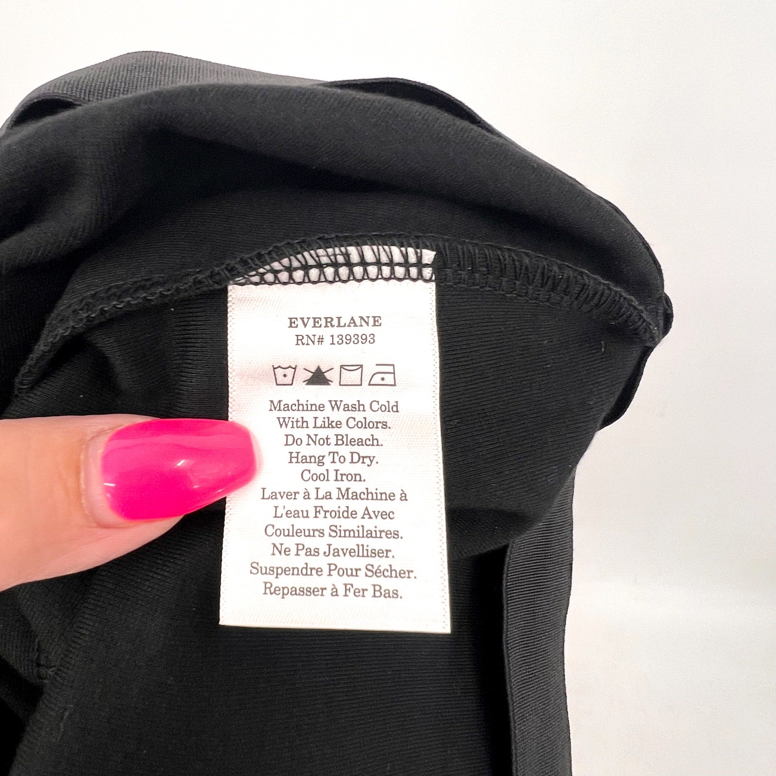 EVERLANE Women's The Dream Kick Flare Pants Medium Black Flat Front NWT
