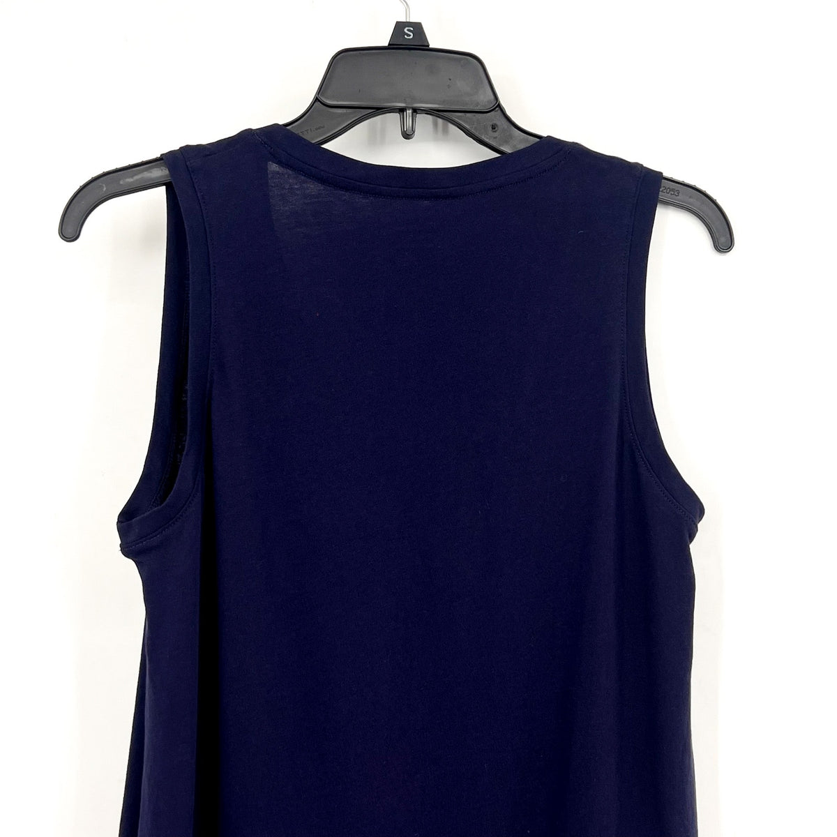 MADEWELL Women's Northside V-Neck Tank Top Small Blue Juniper Berry P2708 NWT