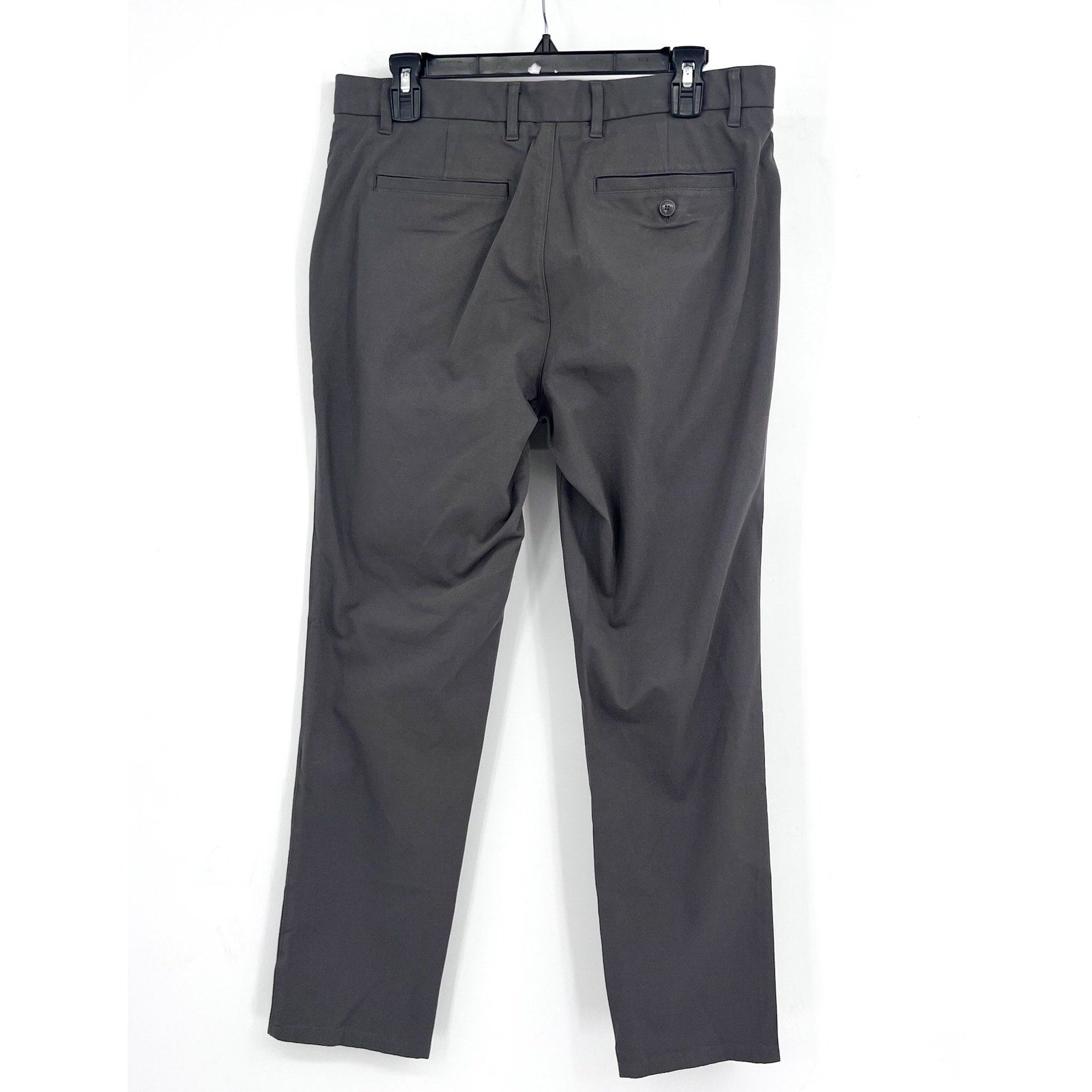 EVERLANE Men's The Performance Chino Pants 34x32 Slate Grey Uniform NWT