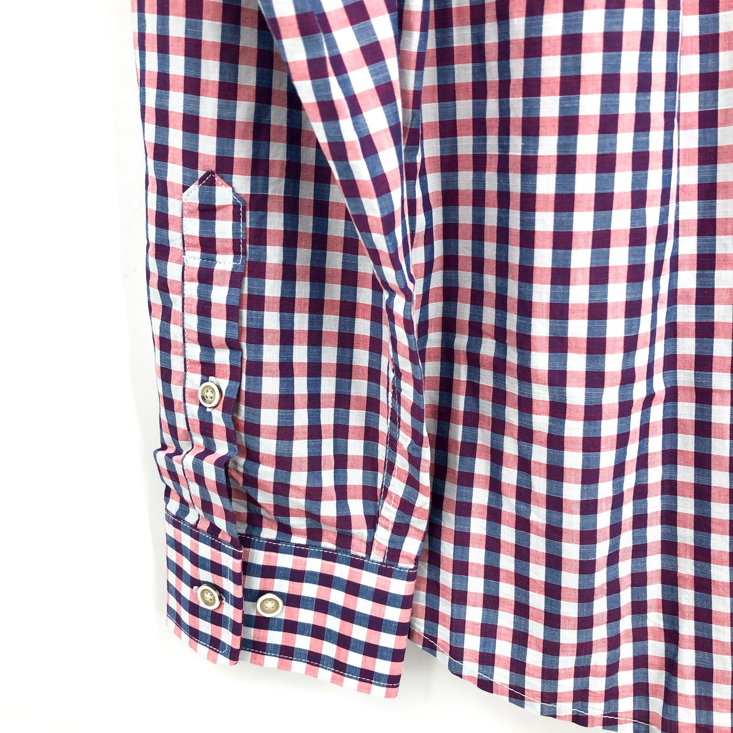 JOHNNIE O Mens Abner Hangin’ Out Button Up Shirt XL Malibu Red Plaid NWT