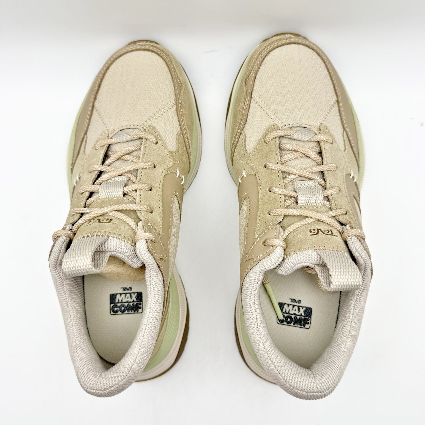 Teva Womens Terrawave Sneakers US 6 EU 36 Cream Tan Leather NIB