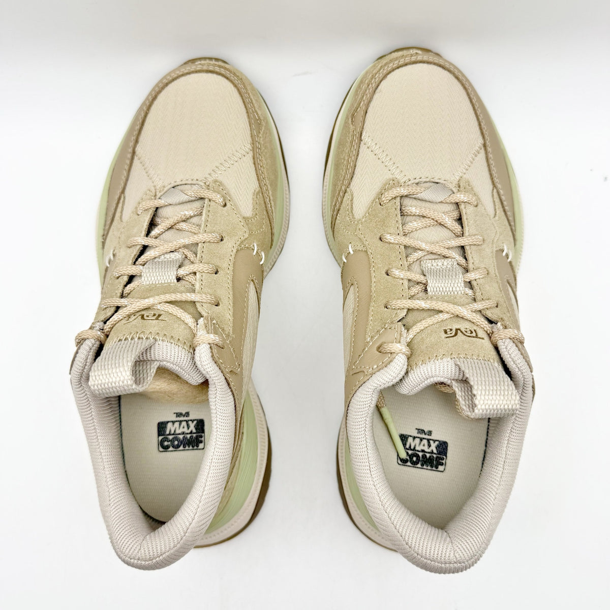 Teva Womens Terrawave Sneakers Size 6 EU 36 Cream Tan Leather NIB