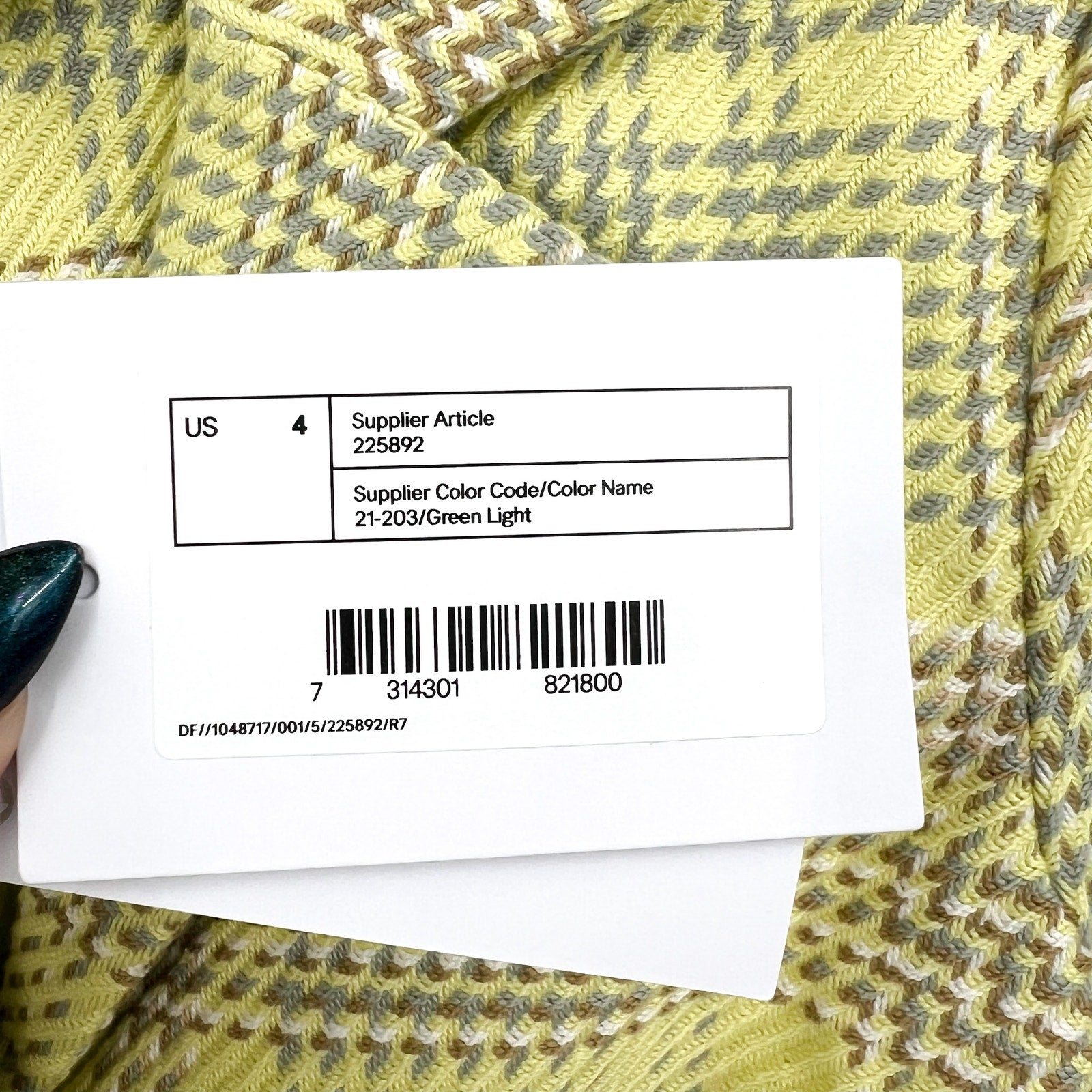 & OTHER STORIES Women's Blazer Mini Dress Size 4 Green Plaid Long Sleeve NWT