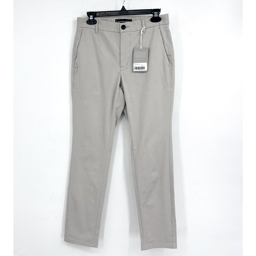 EVERLANE Men's Uniform Performance Chinos 29x30 Stone Gray Slim Fit Pants NWT