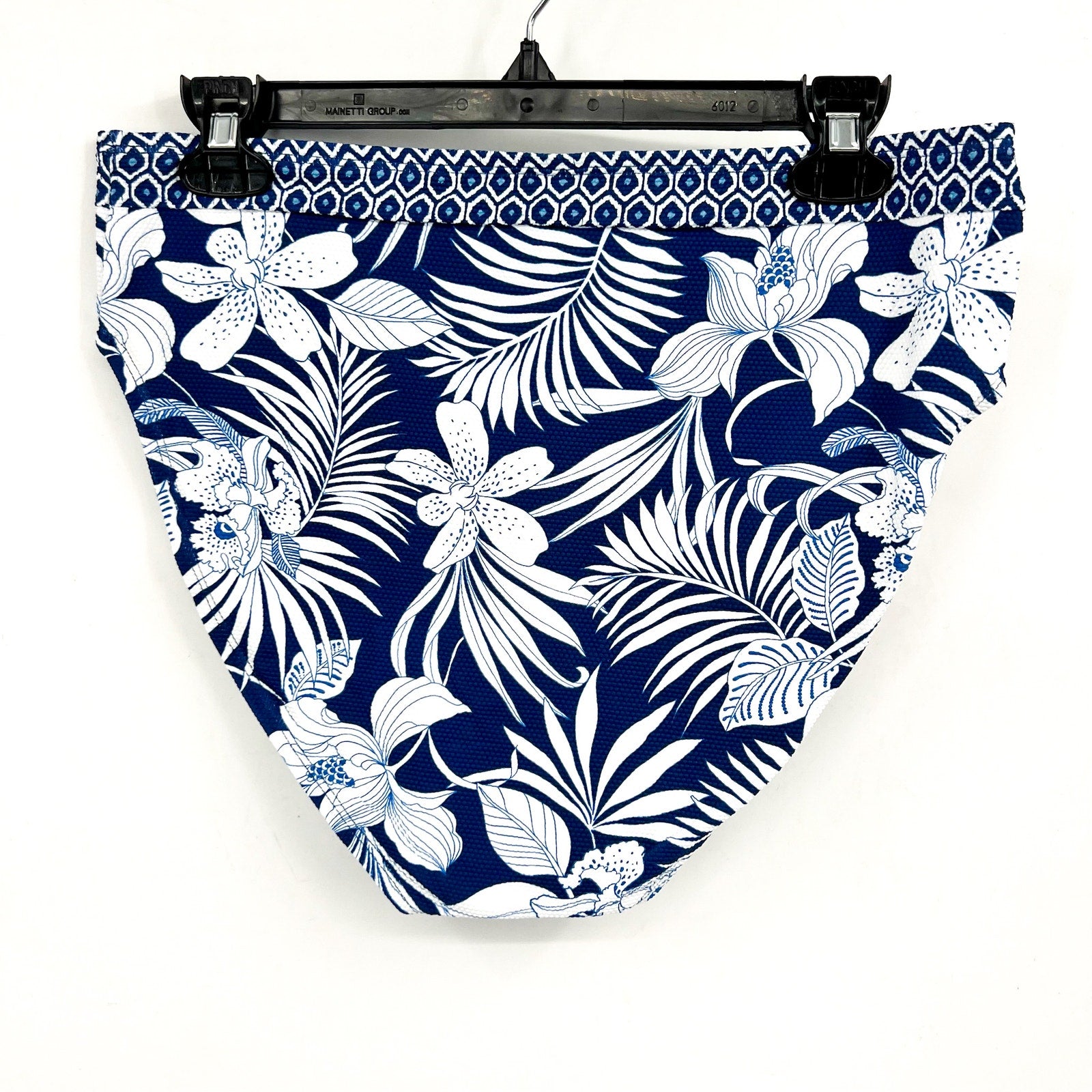 TOMMY BAHAMA Womens Island Cays Blooms Bikini Bottom Large Blue White NWT