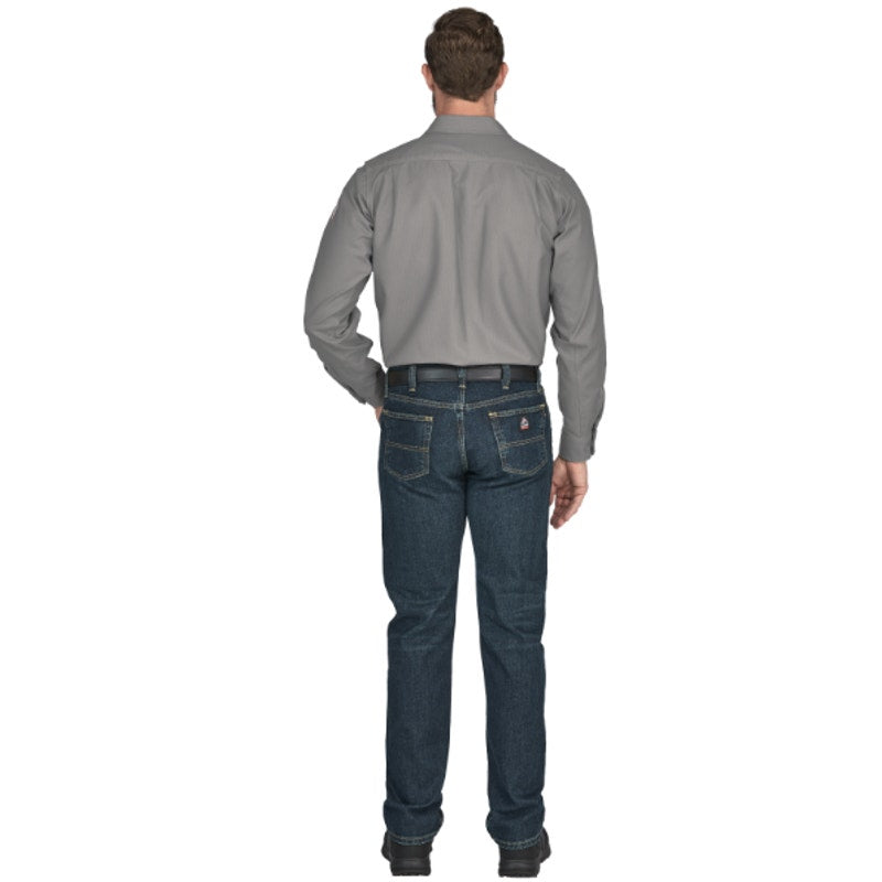 BULWARK Men's iQ Series Endurance Collection FR Work Shirt Medium Grey NWOT