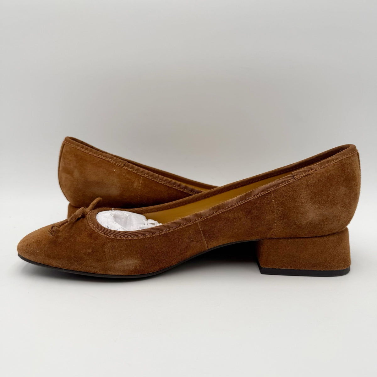 Nine West Womens Saruh Dress Pumps Size 10 M Brown Suede Slip On Heels NWOB