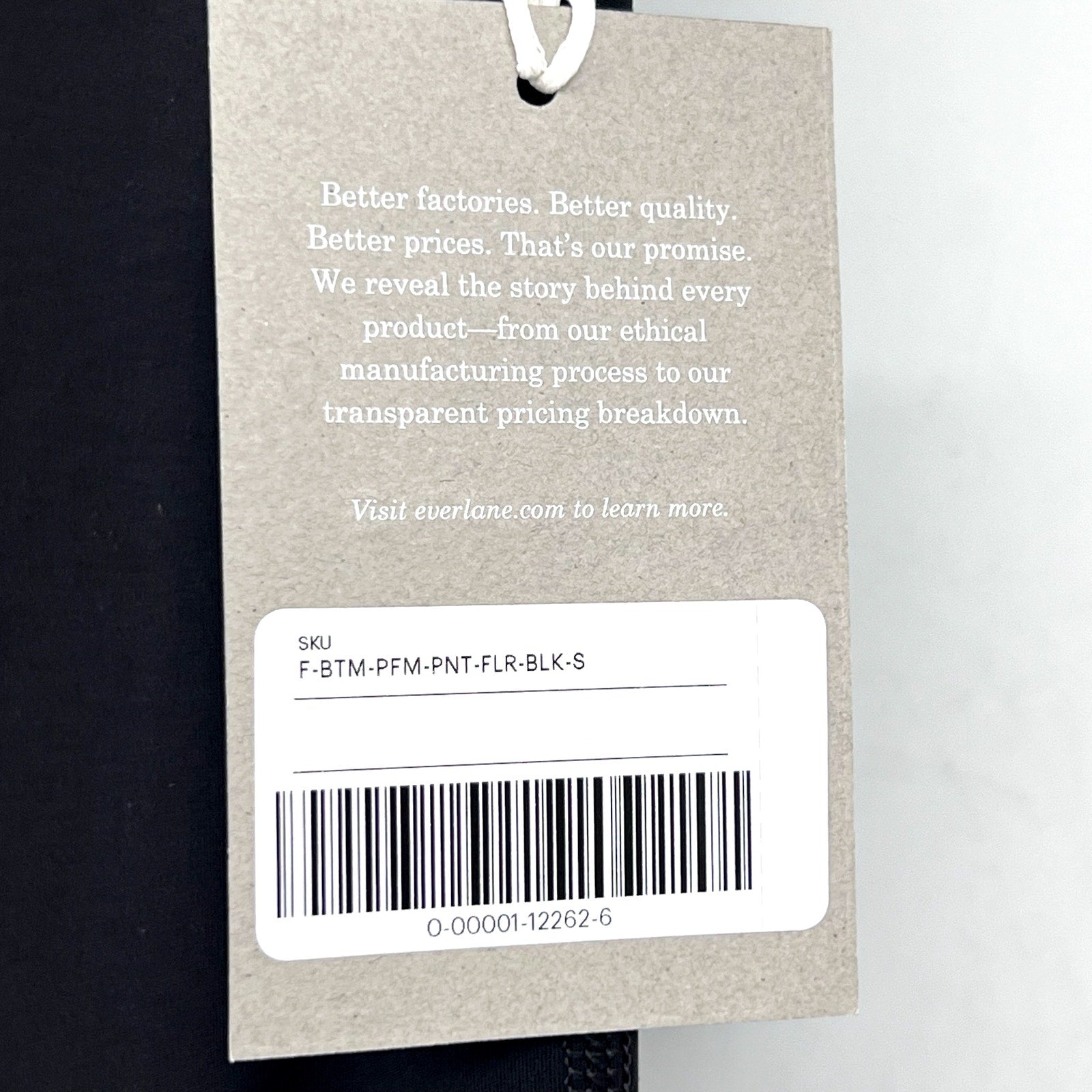 EVERLANE Women's The Perform Flare Leggings Small Black High Waisted NWT