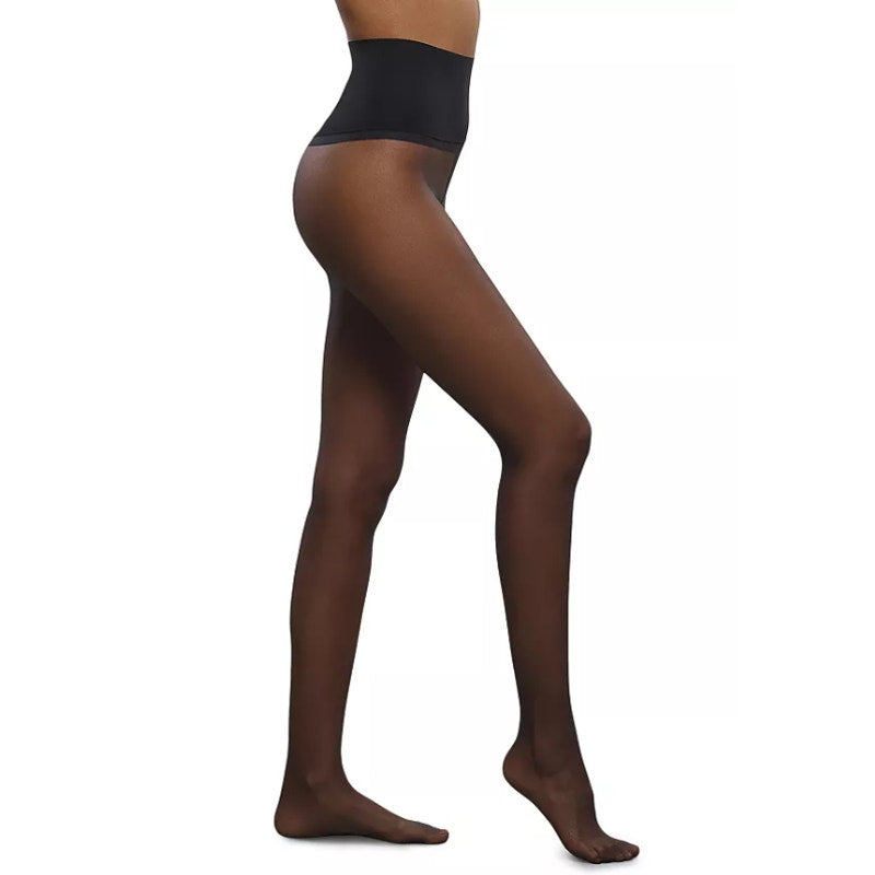 COMMANDO Women's The Essential Back Seam Sheer Tights Large Black Pantyhose NWT