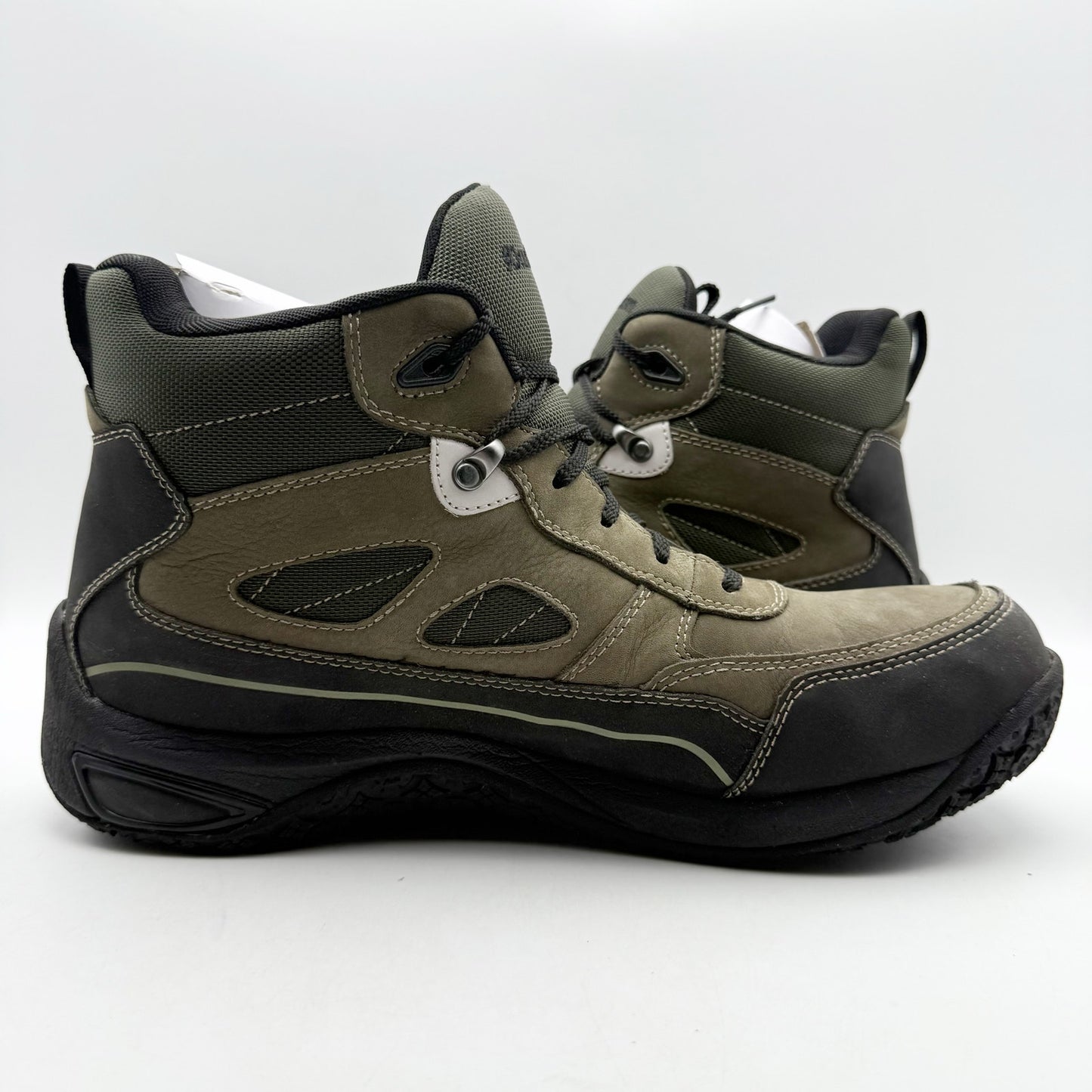 Dunham Mens Cloud Plus Mid II Boots US 13 D EU 47.5 Brown Nubuck Waterproof NIB