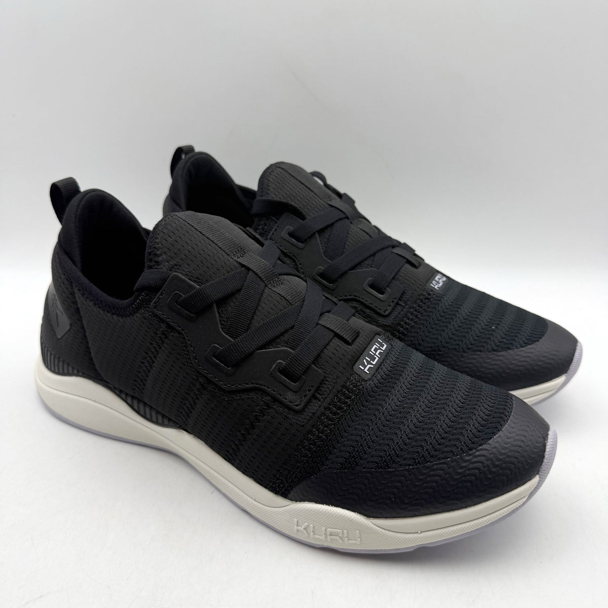 KURU Womens Stride Move Sneakers Size 10.5 M EU 42 Black White Athletic NWOB
