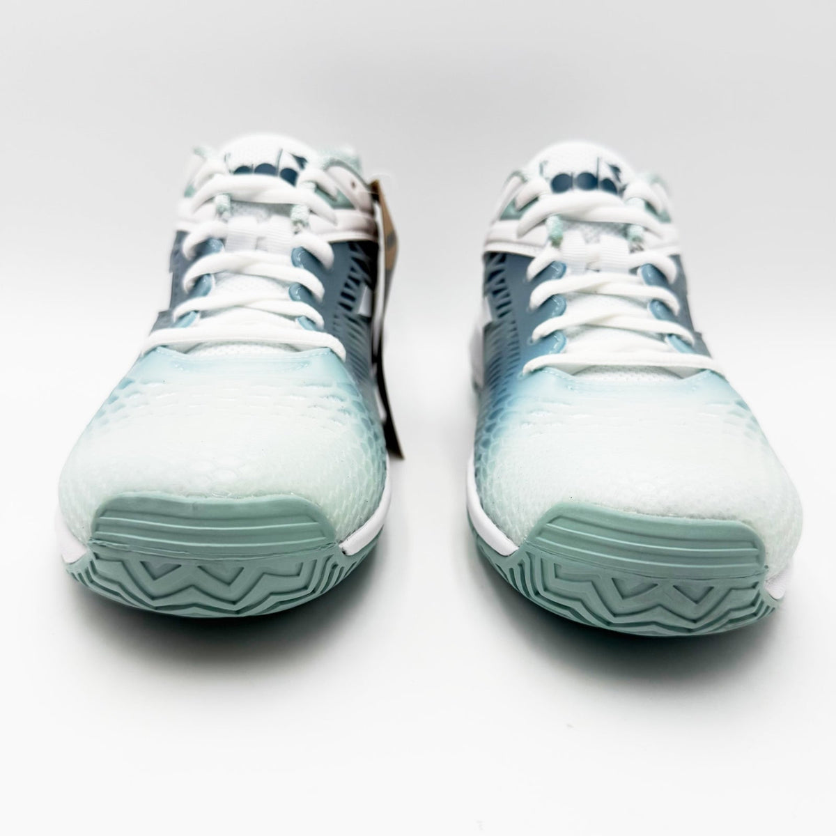 Diadora Womens Speed Competition 7+ AG Tennis Shoes Size 10 EU 41 Blue White NWT