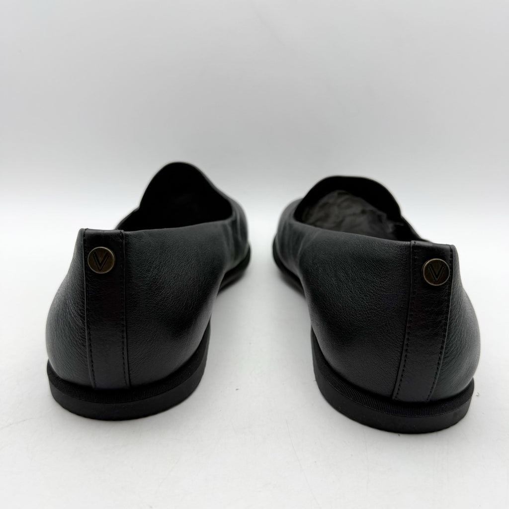 Vionic Womens Willa 2.0 Loafers US 8 Wide EU 38.5 Black Leather NWOB