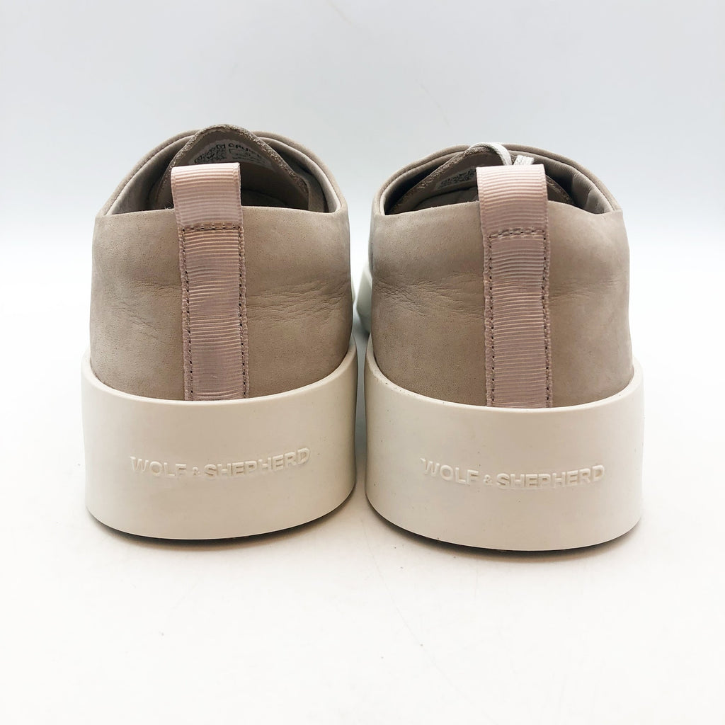 Wolf & Shepherd Cruise Casual Sneakers MENS 8 WOMENS 9.5 Gray Nubuck Leather NIB
