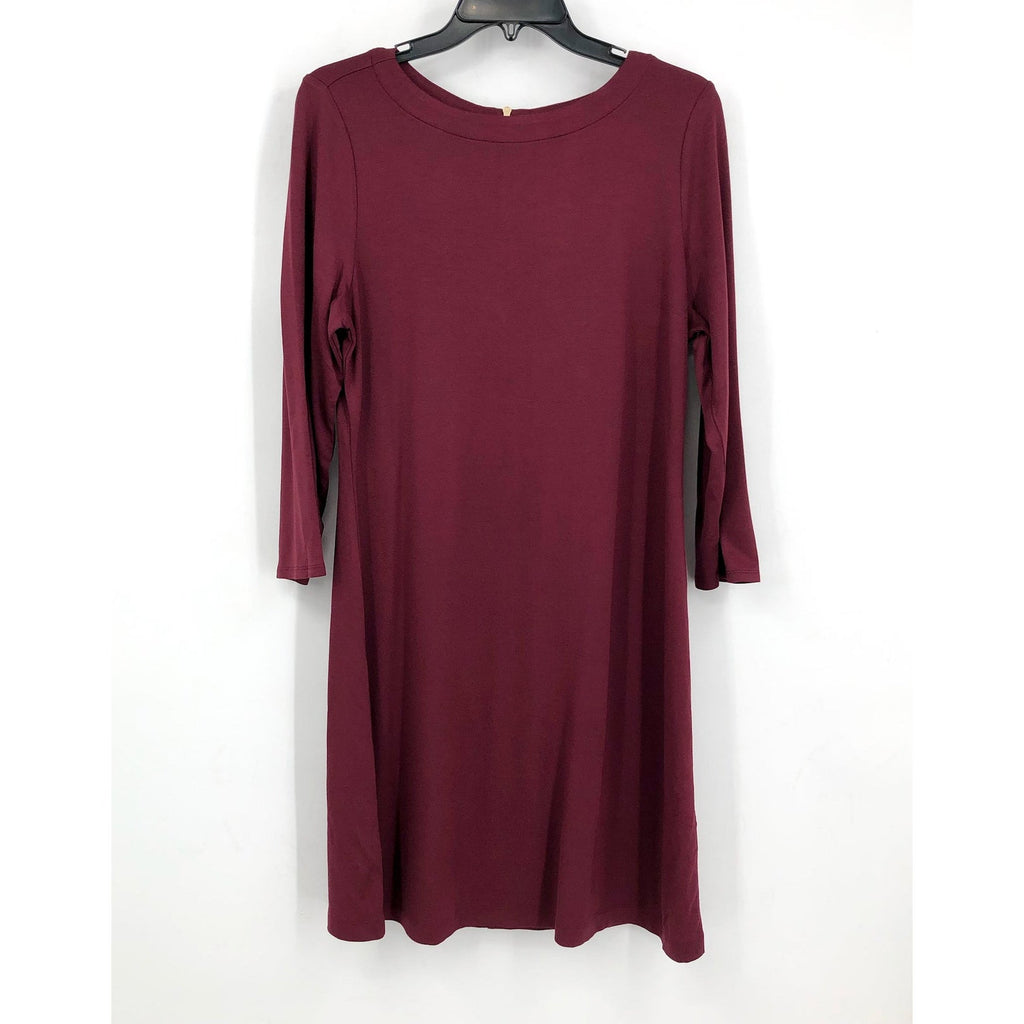 TOMMY BAHAMA Women's Darcy Ponte Knit Dress Medium Red Meritage Wine NWT