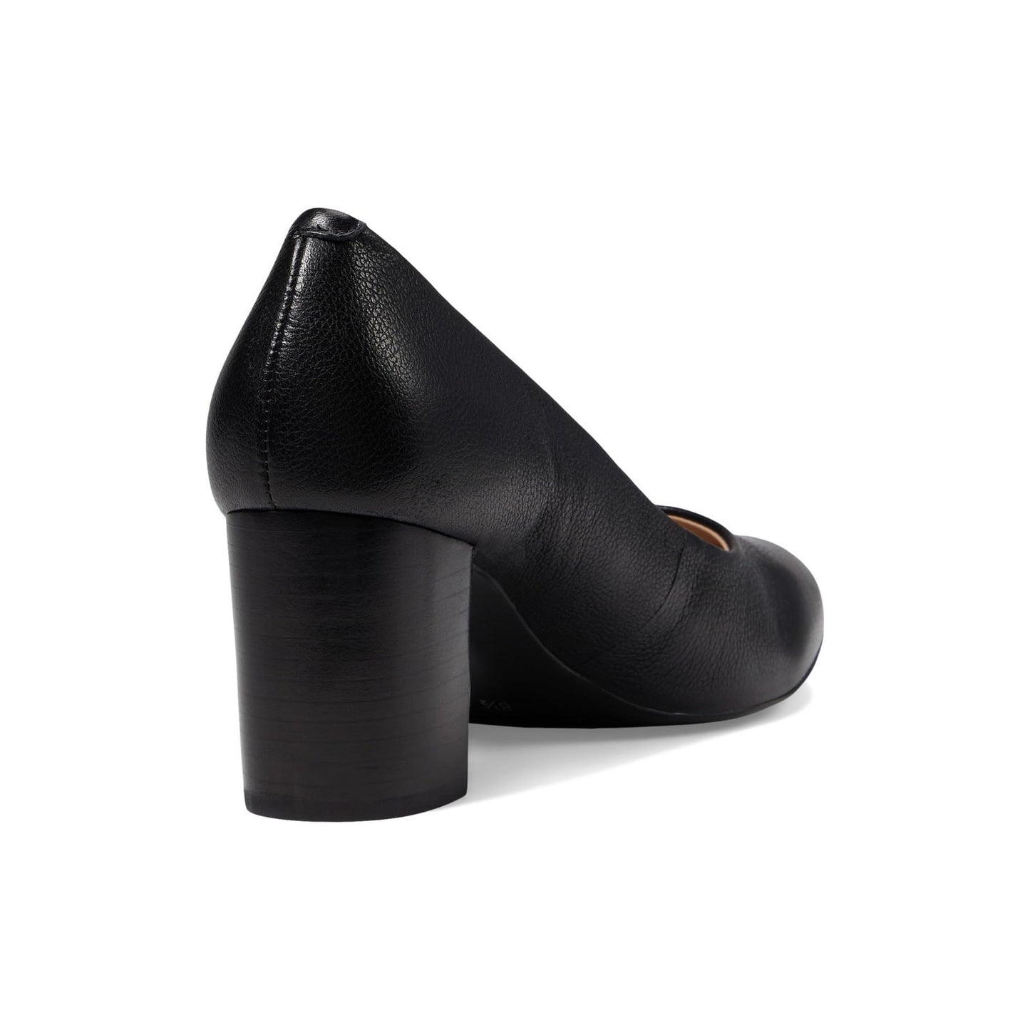 Marc Joseph New York Womens Midtown Pumps US 7 Black Leather Round Toe NIB