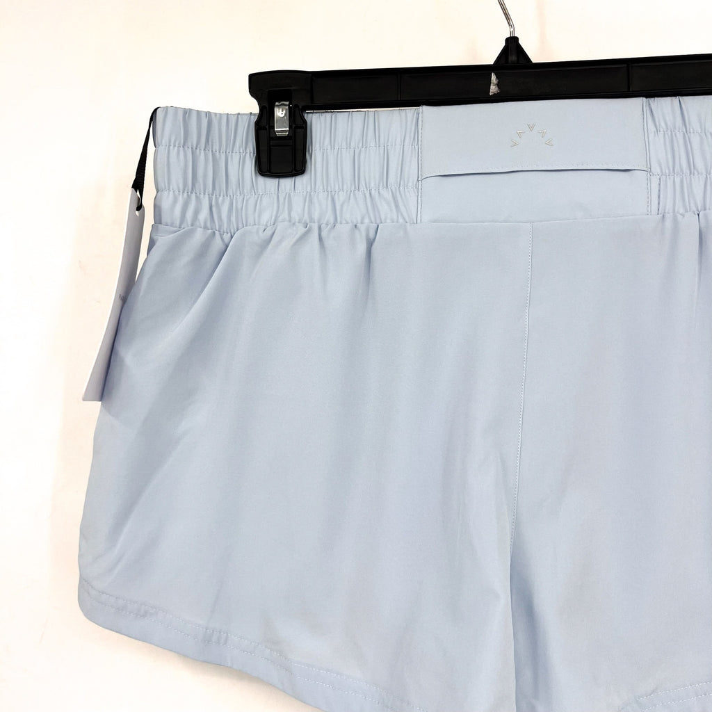 VARLEY Women's Kallin Running Shorts Medium Cashmere Blue 1.5" Inseam Liner NWT